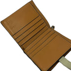Loewe Bifold Wallet Compact Zip Gray Leather — view 3