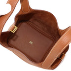Hermes Picotin Lock PM Hand Bag Taurillon Clemence Gold — view 7