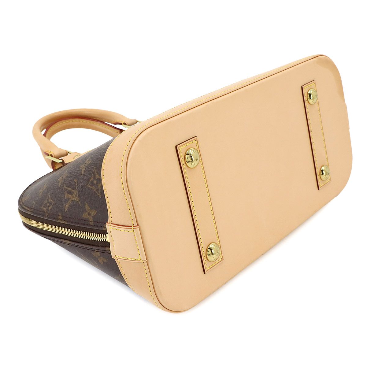 Louis Vuitton Monogram Alma PM Hand Bag Brown — view 5