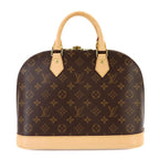 Louis Vuitton Monogram Alma PM Hand Bag Brown — view 3