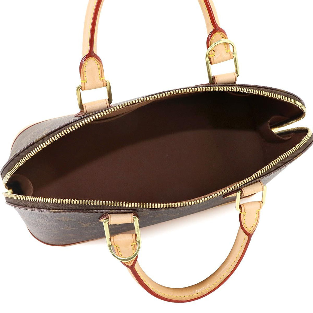 Louis Vuitton Monogram Alma PM Hand Bag Brown — view 7