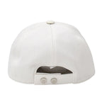 Chanel Cap Cotton White Baseball Cap Hat CC Logo — view 4