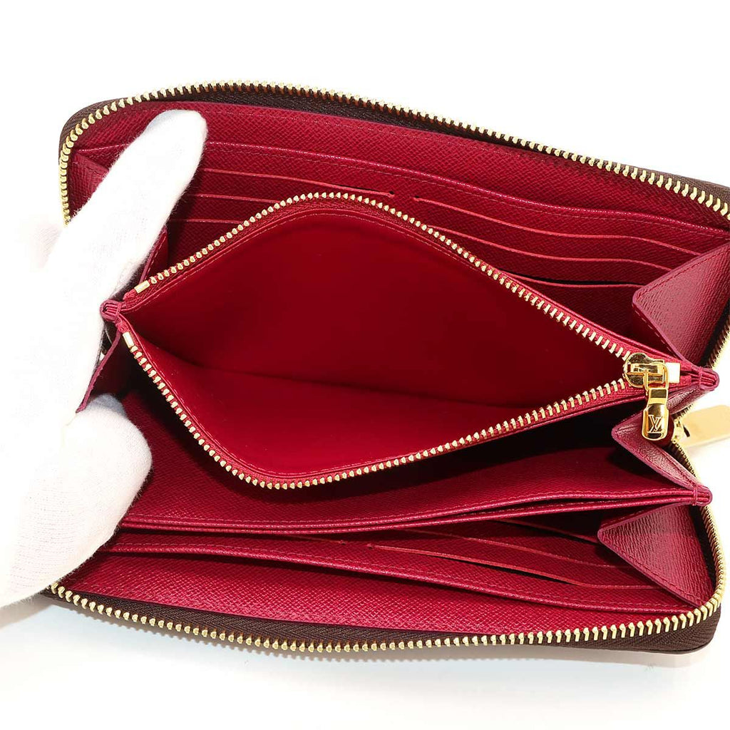 Louis Vuitton Monogram Zippy Wallet Zip Around Fuchsia — view 7