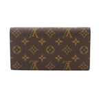 Louis Vuitton Vivienne Monogram Portefeuille Sarah NM Bifold Wallet Brown — view 2