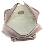 Loewe Amazona 28 Hand Bag Leather Beige Silver Greige — view 7