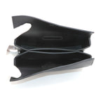 Hermes Neo Medor Clutch Chevre Chamkila Black Silver — view 6