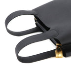 Hermes Picotin Lock PM Hand Bag Taurillon Clemence Cavern Gold — view 6