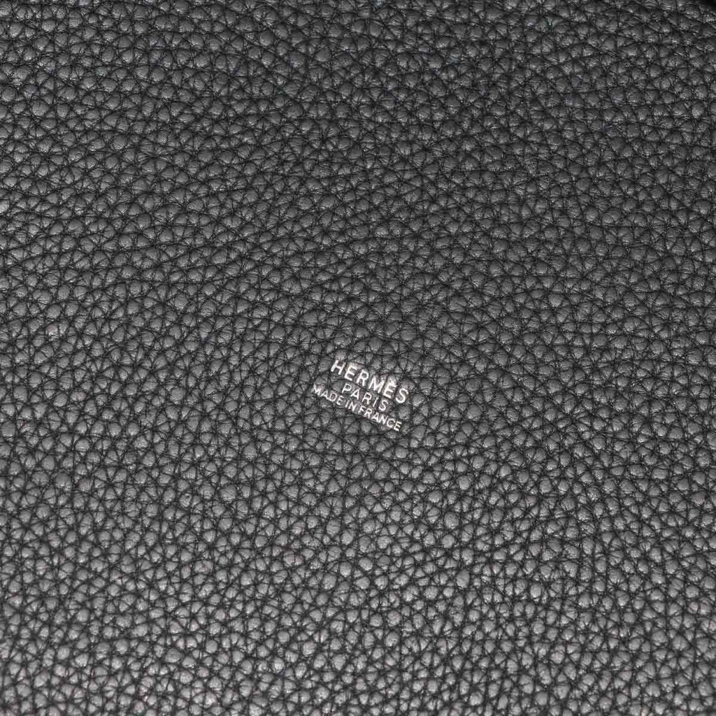 Hermes Picotin GM Hand Bag Taurillon Clemence Black — view 7