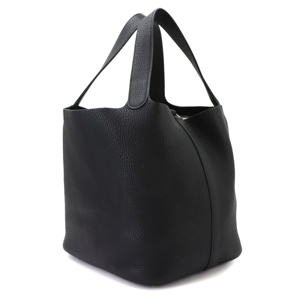 Hermes Picotin GM Hand Bag Taurillon Clemence Black — view 3