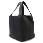 Hermes Picotin GM Hand Bag Taurillon Clemence Black — view 3