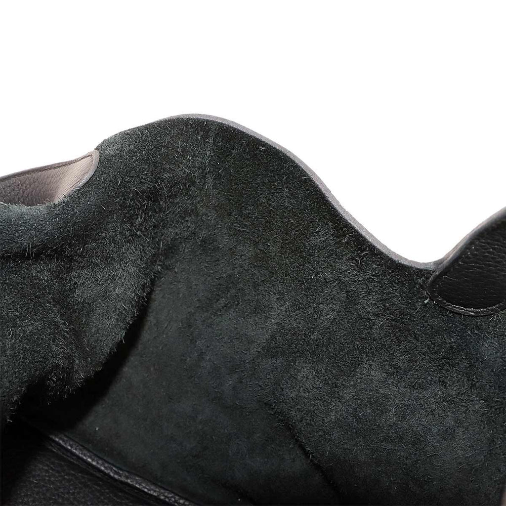 Hermes Picotin Lock 22 Hand Bag Taurillon Clemence Black Silver — view 7