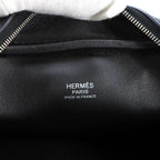 Hermes Mini Plume 20 Hand Bag Swift Black Silver 20 — view 8
