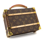 Louis Vuitton Handle Trunk 2-Way Bag Monogram Brown — view 8