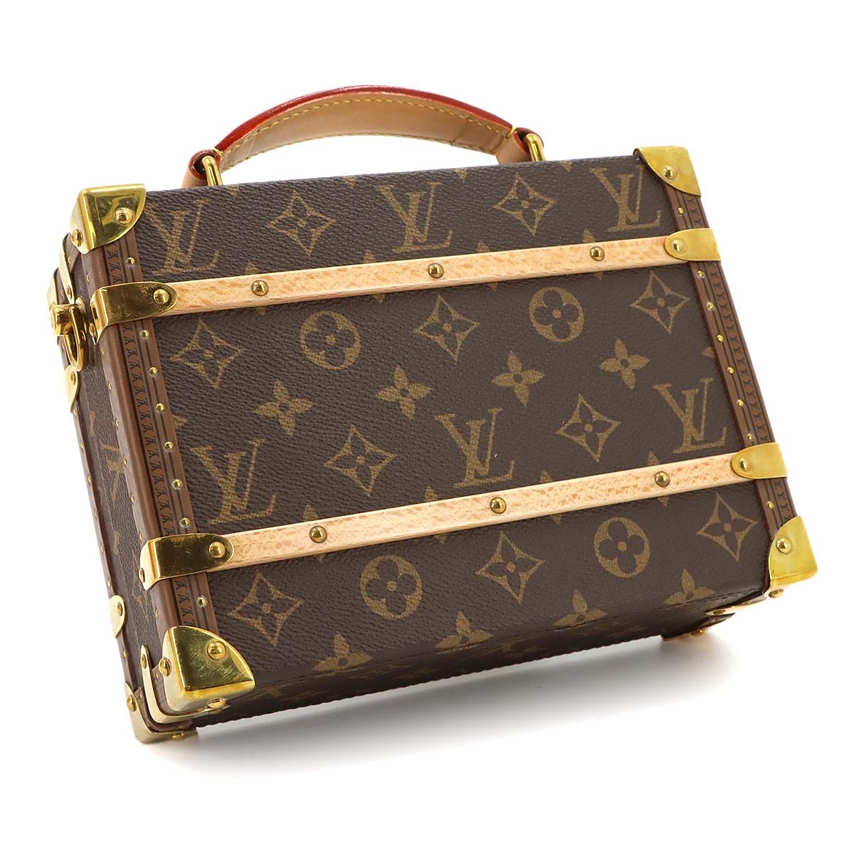 Louis Vuitton Handle Trunk 2-Way Bag Monogram Brown — view 8