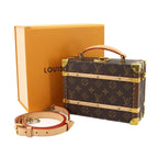 Louis Vuitton Handle Trunk 2-Way Bag Monogram Brown — view 2
