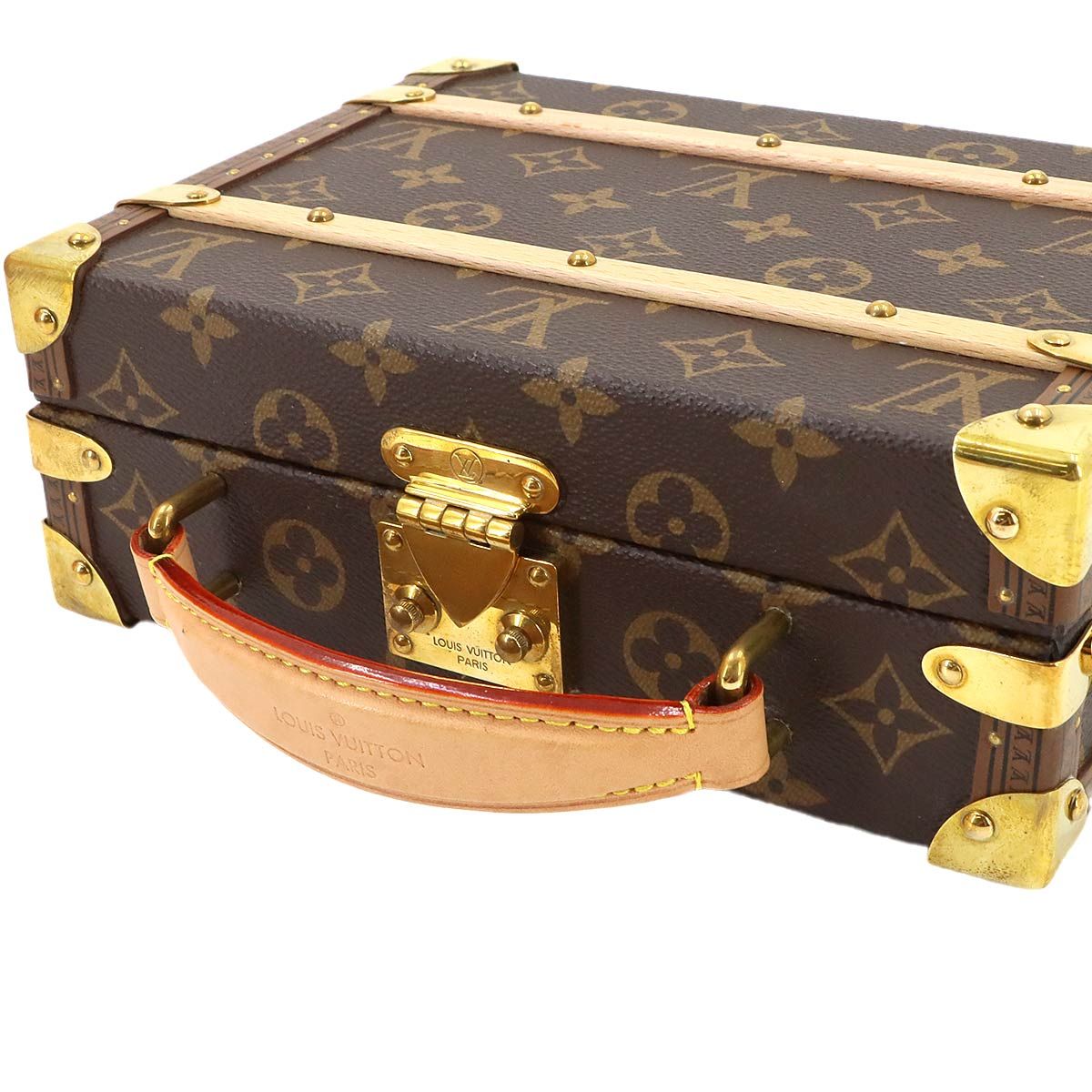 Louis Vuitton Handle Trunk 2-Way Bag Monogram Brown — view 5