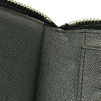 Louis Vuitton Wallet Taiga Zippy Vertical Noir Leather — view 8