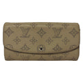Louis Vuitton Wallet Mahina Portefeuille Iris Galet Leather Cowhide