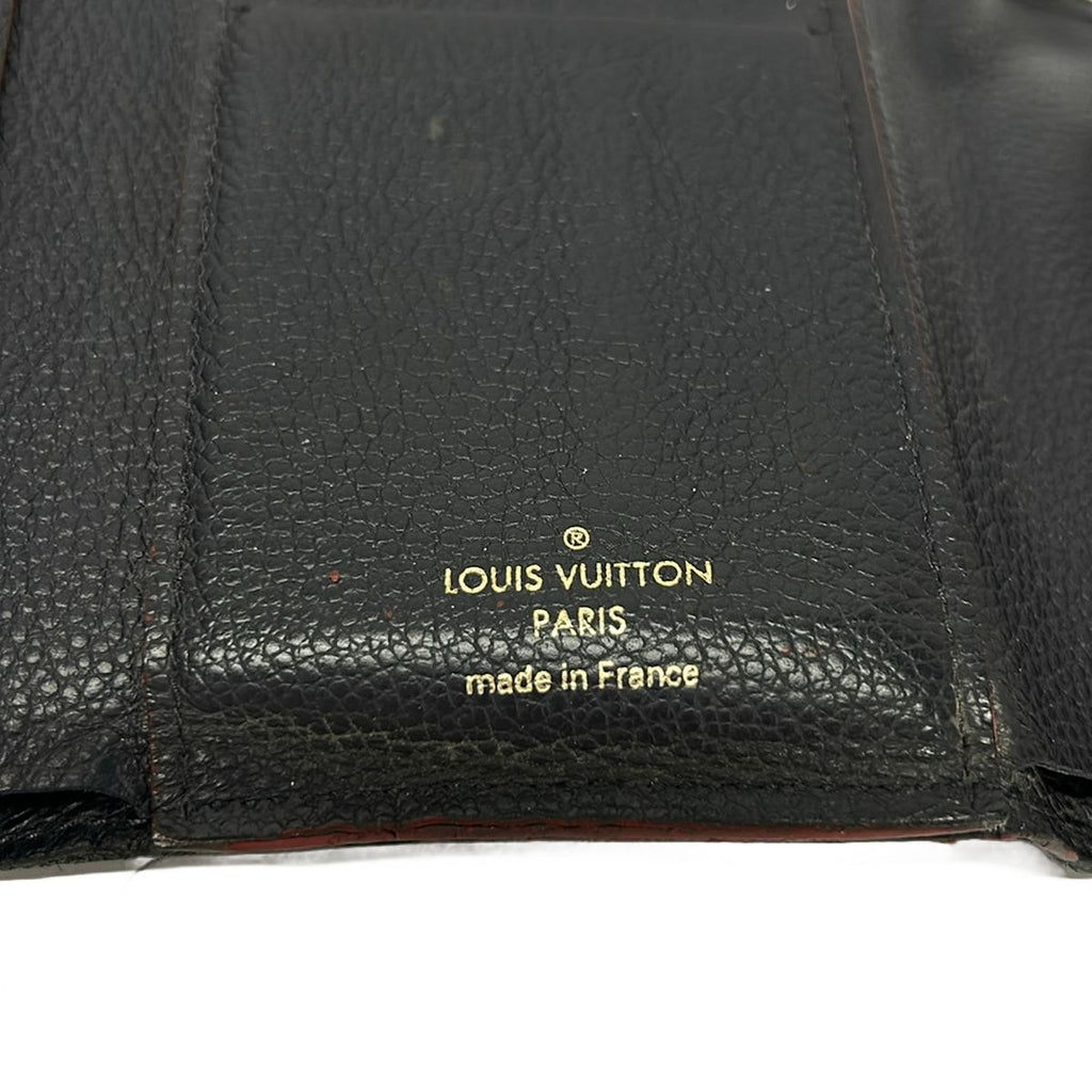 Louis Vuitton Trifold Wallet Monogram Empreinte Portefeuille Victorine Marine — view 5