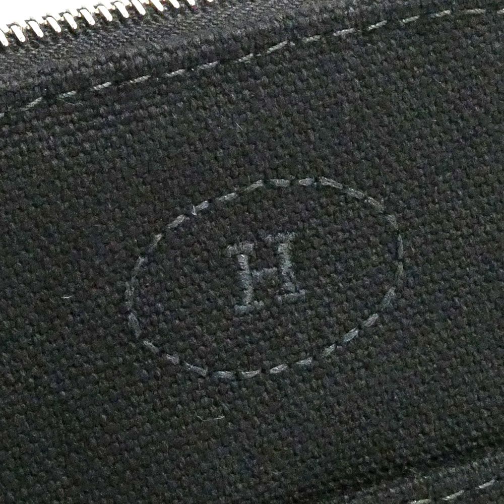 Hermes Bolide Pouch Mini Black 16 Cotton — view 6