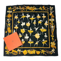 Hermes Carre 90 Silk Scarf la Danse la Dance Ballerina Black