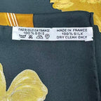 Hermes Carre 90 Silk Scarf la Danse la Dance Ballerina Black — view 8