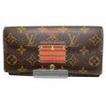 Louis Vuitton Portefeuille Sarah Trunk Monogram Wallet Canvas