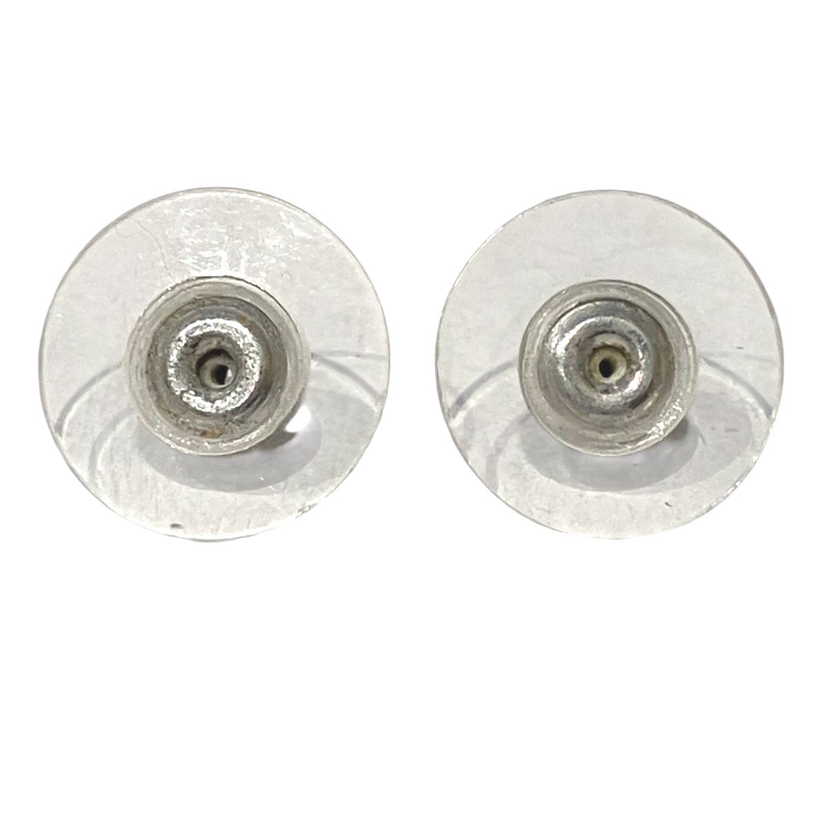 Chanel CC Logo Earrings Metal Rhinestone — view 4