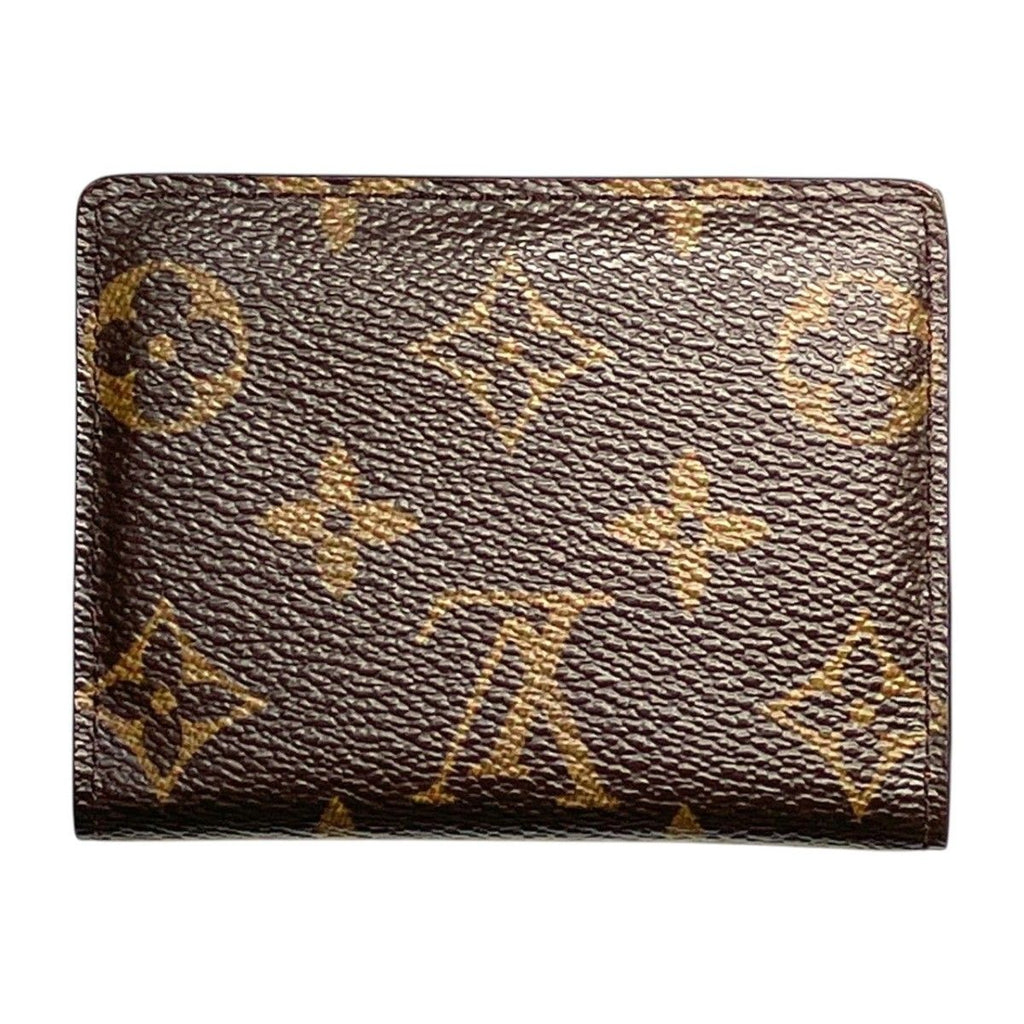 Louis Vuitton Portefeuille Monnaie Monogram Bifold Wallet Canvas — view 2
