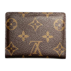Louis Vuitton Portefeuille Monnaie Monogram Bifold Wallet Canvas — view 2