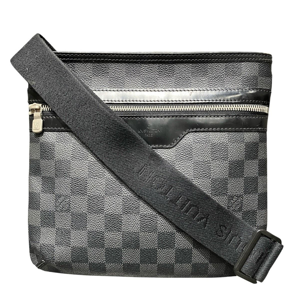 Louis Vuitton Thomas Damier Graphite Shoulder Bag Canvas