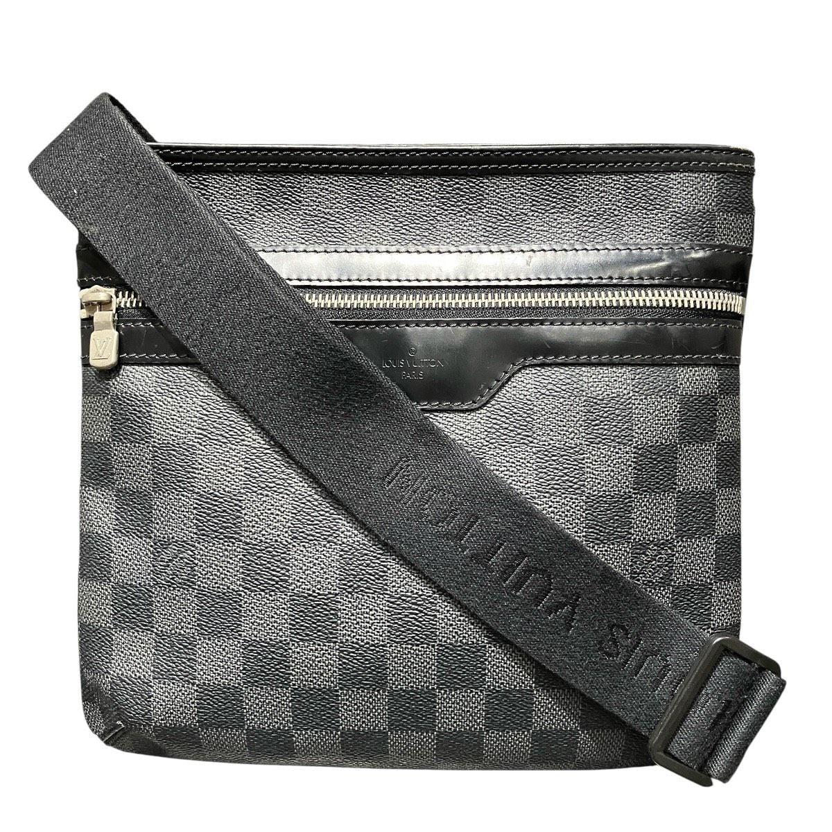 Louis Vuitton Thomas Damier Graphite Shoulder Bag Canvas