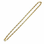 Celine Vintage Triomphe Chain 2-Way Bracelet Necklace Gold — view 4