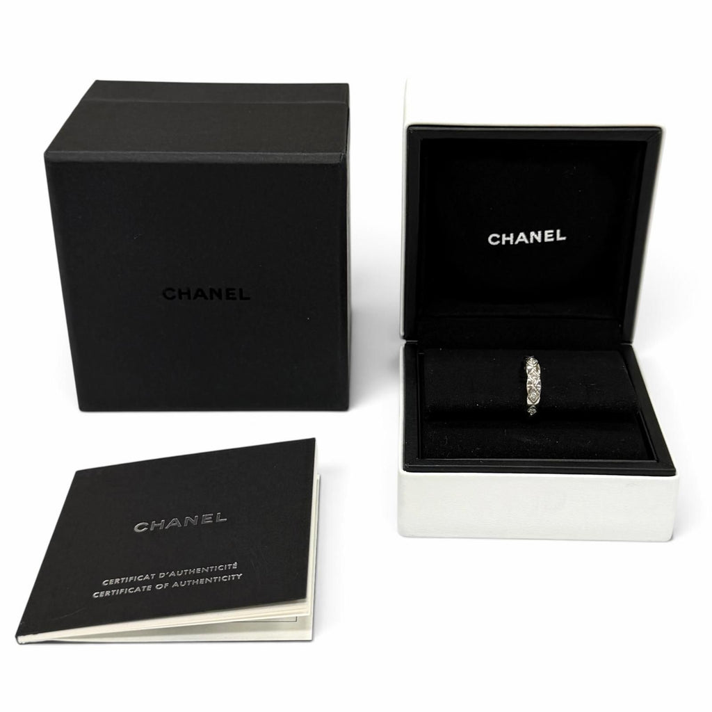 Chanel Coco Crush Collection Single Ear Cuff Diamond Earrings — view 2