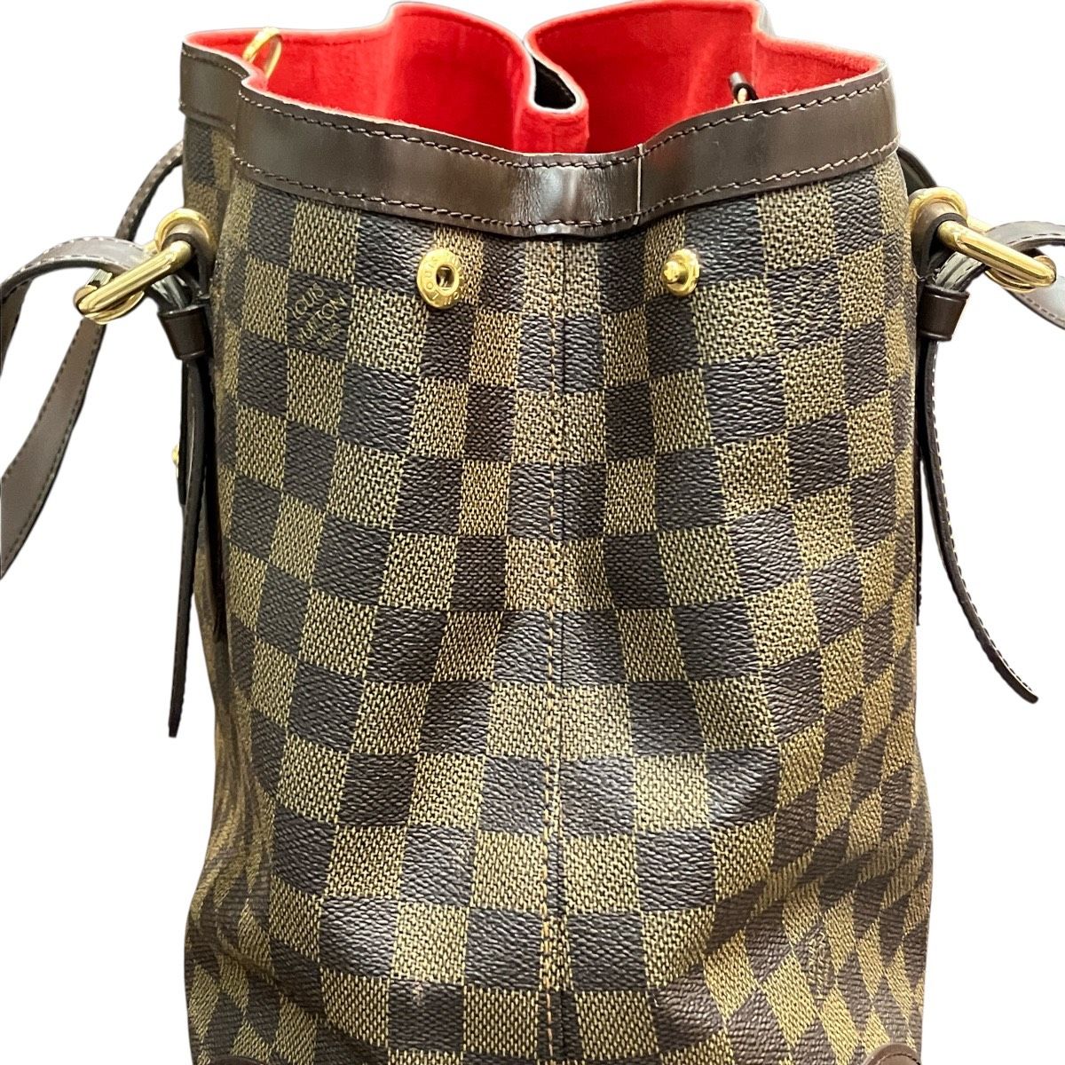 Louis Vuitton Hampstead MM Damier Tote Bag Canvas — view 8