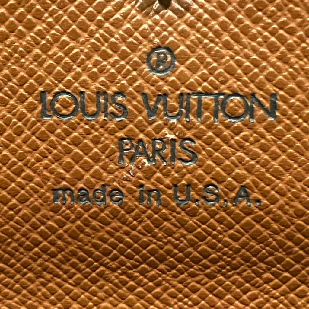 Louis Vuitton Porte Tresor Etui Papiers Monogram Trifold Wallet Canvas — view 4