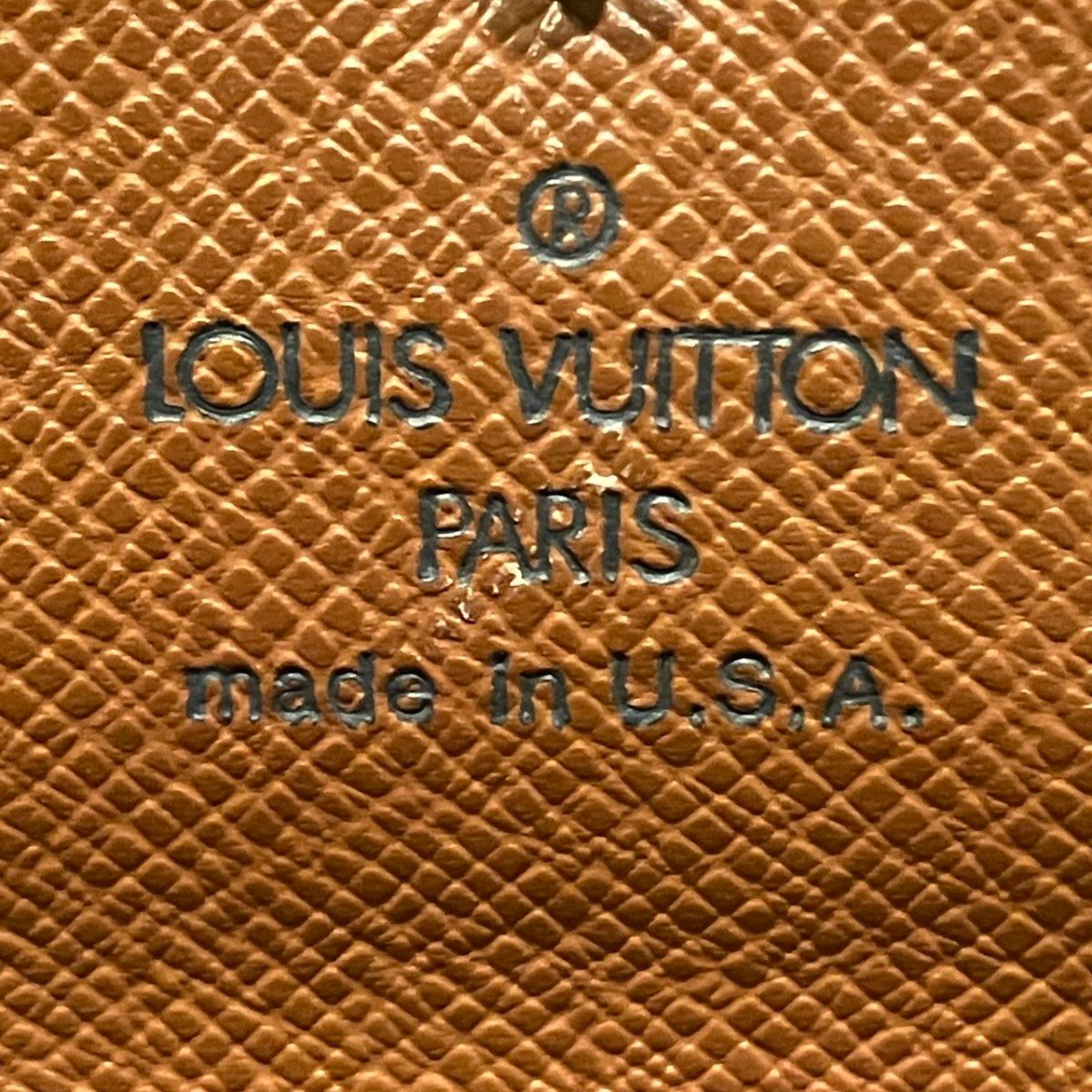 Louis Vuitton Porte Tresor Etui Papiers Monogram Trifold Wallet Canvas — view 4