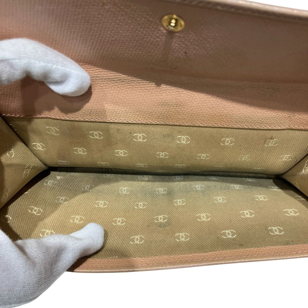 Chanel CC Logo Wallet Leather — view 5