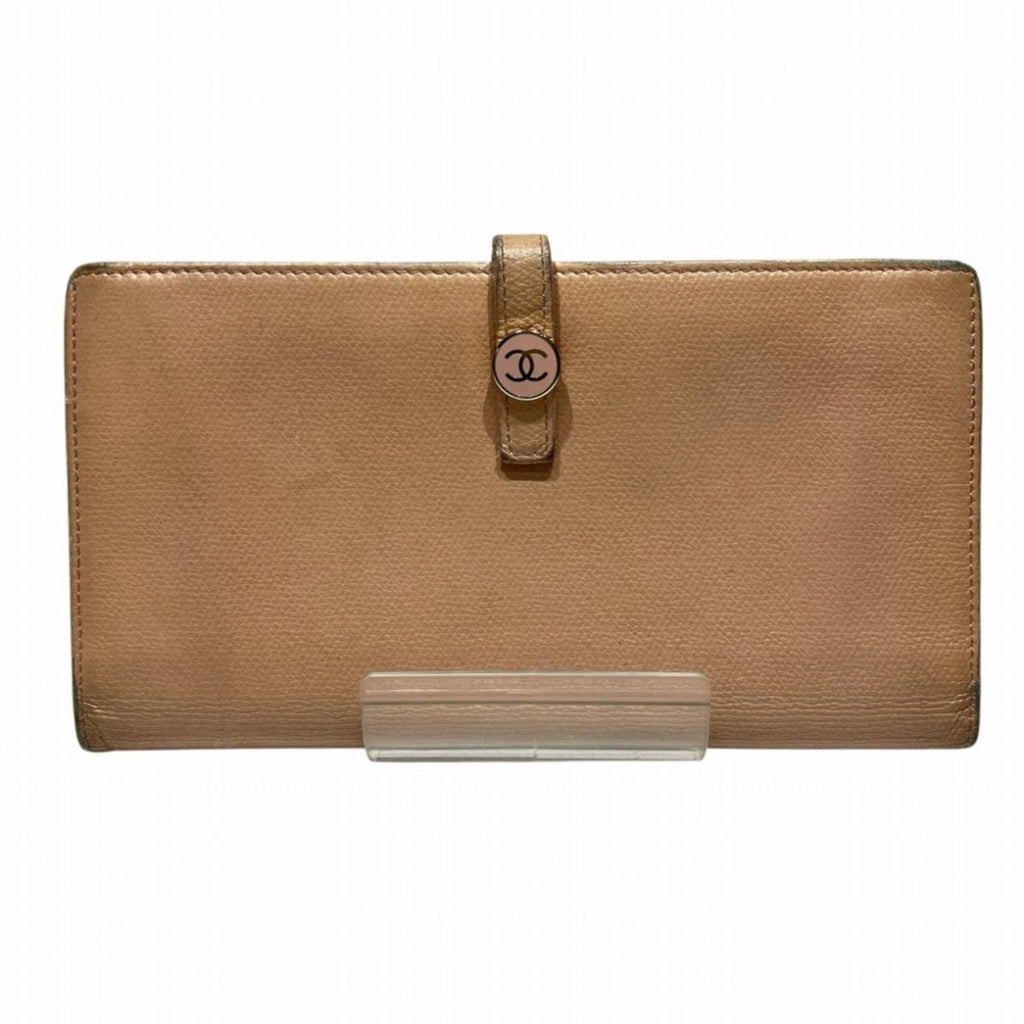 Chanel CC Logo Wallet Leather