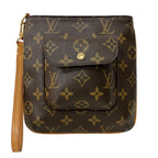 Louis Vuitton Pouch Monogram Handbag Canvas