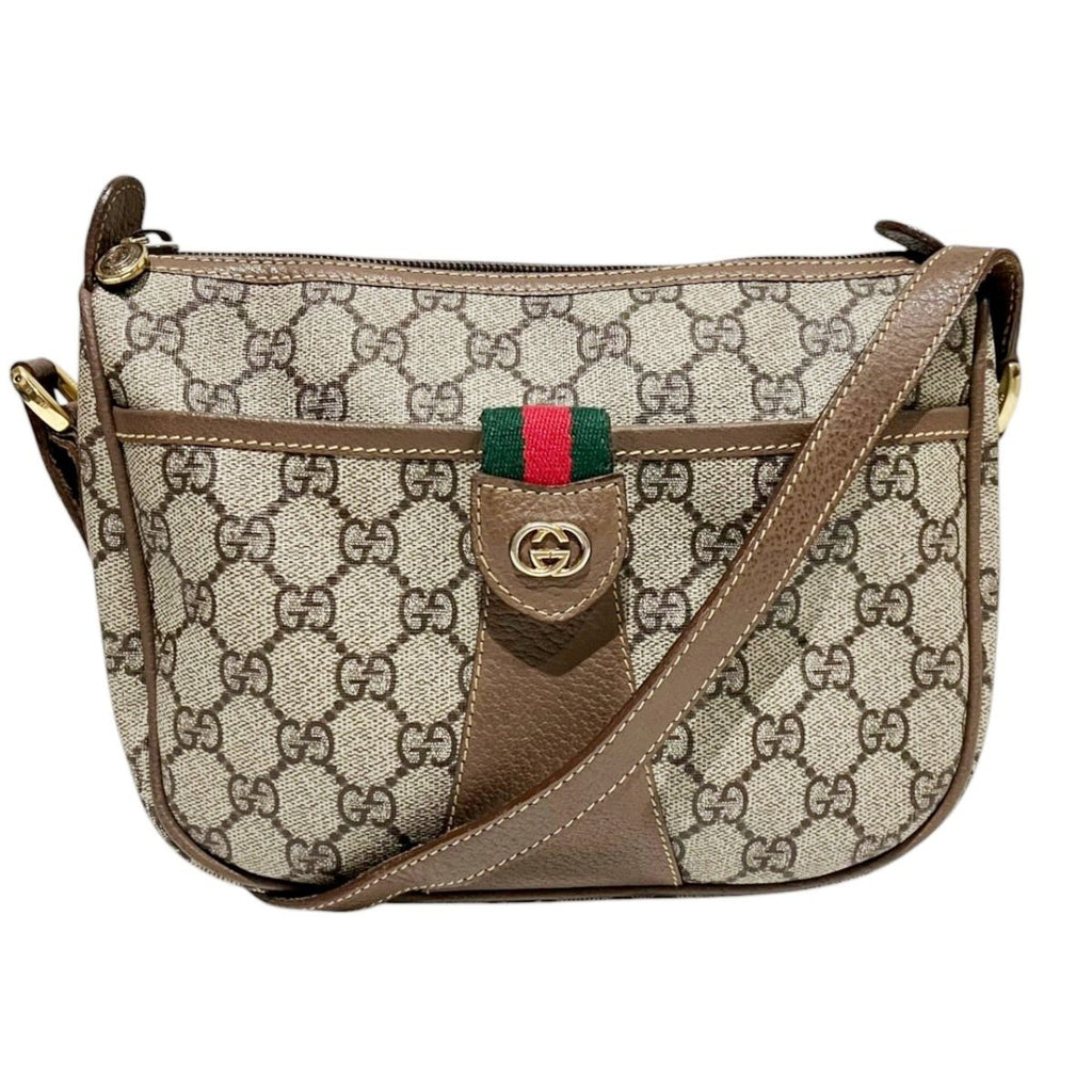 Gucci Sherry Line Shoulder Bag Leather