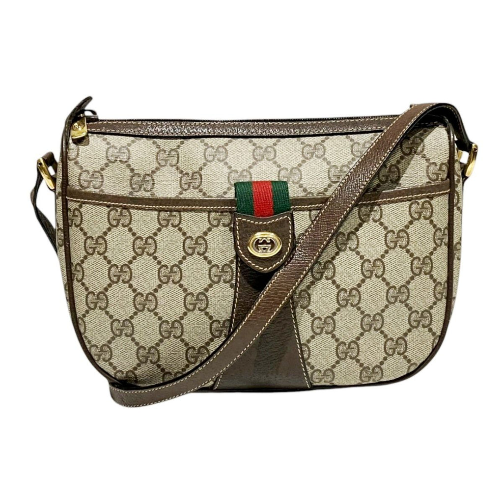 Gucci Sherry Line Shoulder Bag Leather