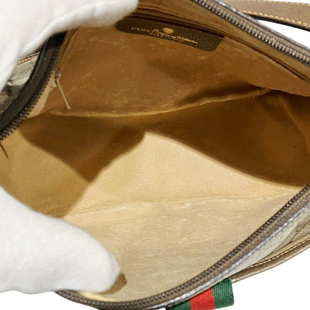 Gucci Sherry Line Shoulder Bag Leather — view 7