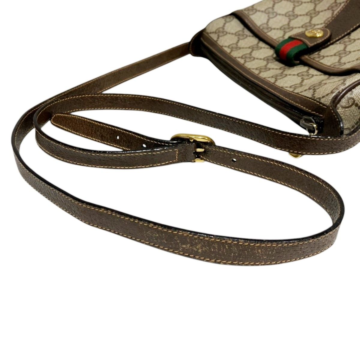 Gucci Sherry Line Shoulder Bag Leather — view 5
