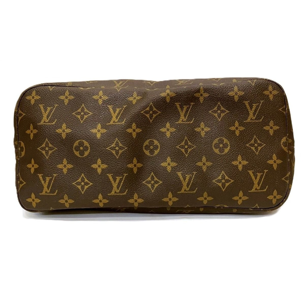 Louis Vuitton Neverfull MM Monogram Tote Bag Canvas — view 3