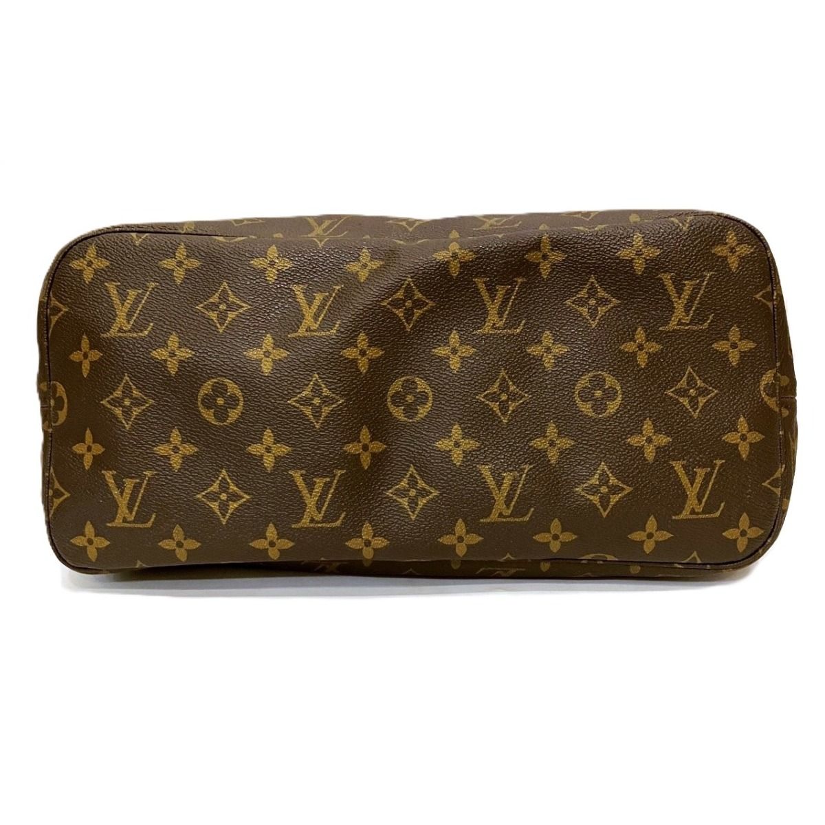 Louis Vuitton Neverfull MM Monogram Tote Bag Canvas — view 3