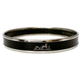 Hermes Enamel Caleche Bangle Alloy Bracelet
