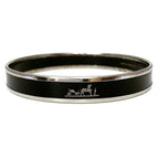Hermes Enamel Caleche Bangle Alloy Bracelet