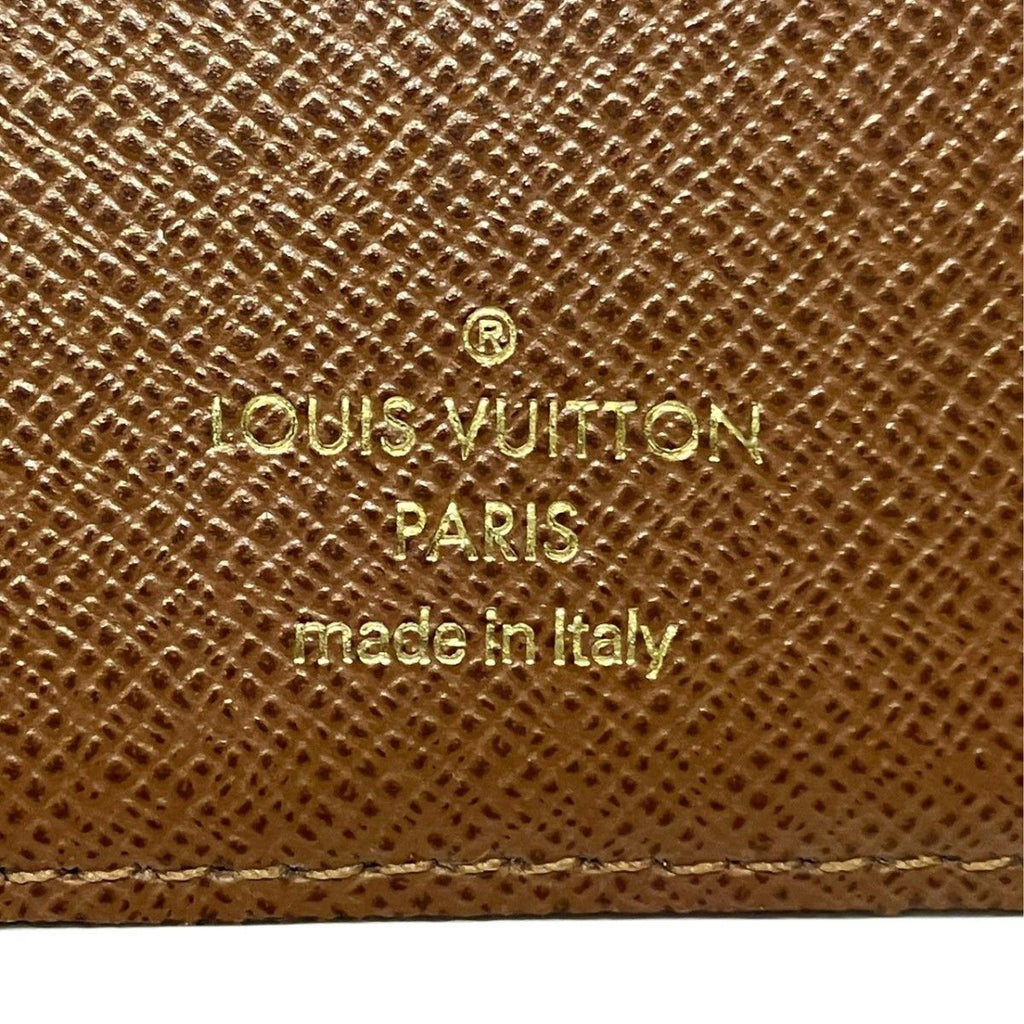 Louis Vuitton Portefeuille Victorine Monogram Trifold Wallet Canvas — view 4