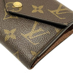 Louis Vuitton Portefeuille Victorine Monogram Trifold Wallet Canvas — view 8